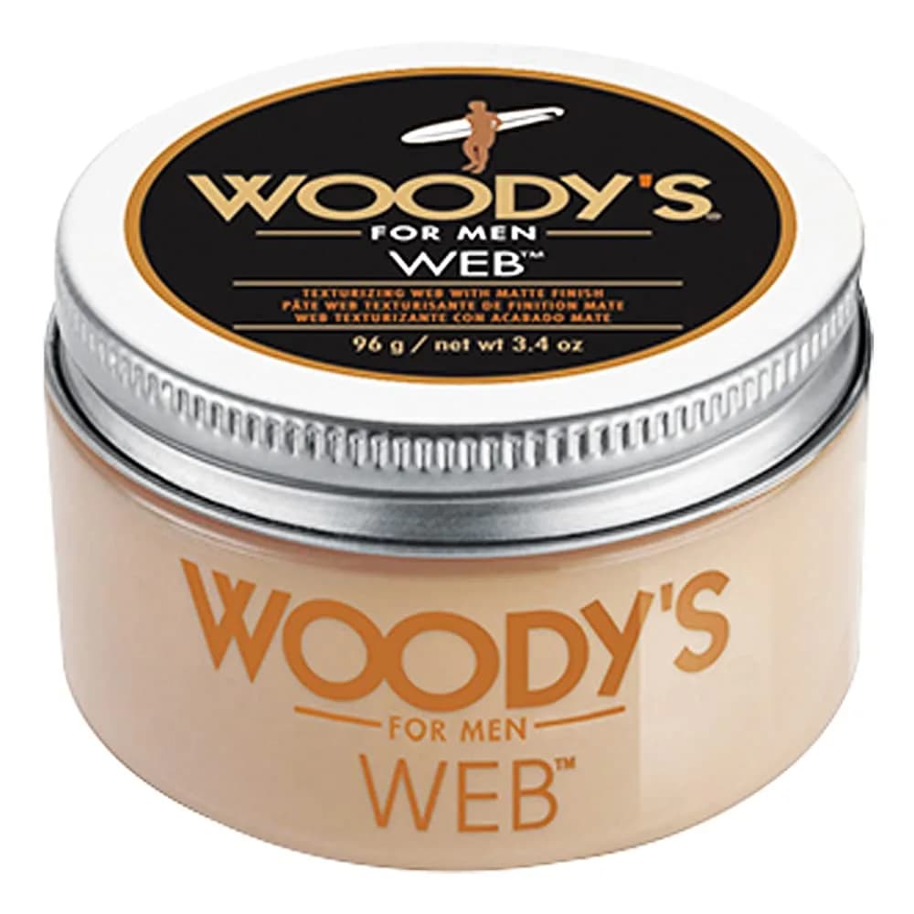 Woody's Quality Grooming Web 3.4 oz | Flexible Hold & Matte Finish