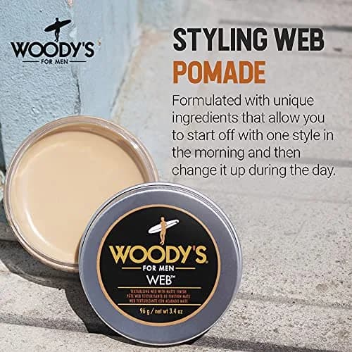 Woody's Quality Grooming Web 3.4 oz | Flexible Hold & Matte Finish thumbnail 2