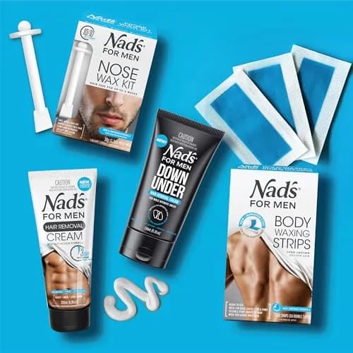 Nad's For Men Hair Removal Cream 200ml (6.8 Fl Oz) | Painless Depilatory for Coarse Male Body Hair thumbnail 6