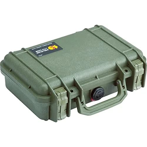 Pelican 1170 Case With Foam OD Green | 3.3L (201 cu in) Watertight & Crushproof thumbnail 1