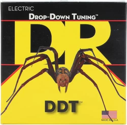 DR Strings DDT-10 Drop-Down Tuning Nickel Plated Steel Medium Electric Guitar Strings | Stable, Accurate Tuning thumbnail 1