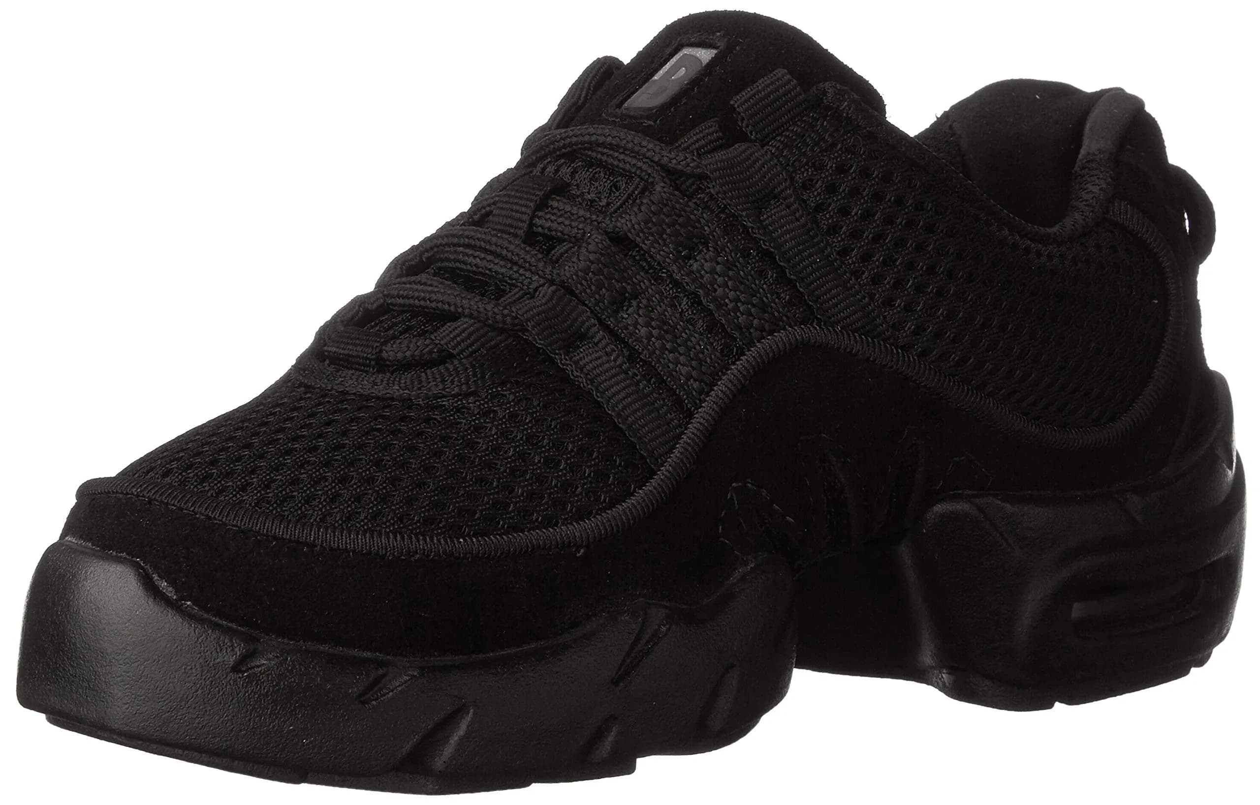 Bloch Women's Boost Mesh Sneaker Dance Shoe, Black, Size 6 | Lightweight, Breathable & Flexible (70-120 chars)