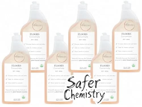 naturally it's clean Enzyme Floor Cleaner Concentrate | 6 Pack | Makes 24 Gallons of Rinse-Free Natural Floor Cleaner thumbnail 2