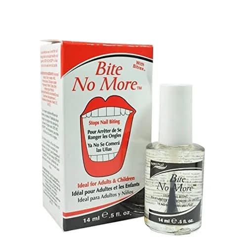 SuperNail Stop Nail Biting Bitter Polish 14ml (0.5 Fl Oz) | Effective Habit Deterrent for Kids & Adults thumbnail 1