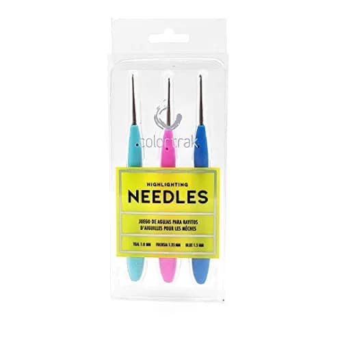 Colortrak Hair Highlighting Needles, 3 Count, Multi | Precise Salon Results with Ergonomic Gel Handles thumbnail 7