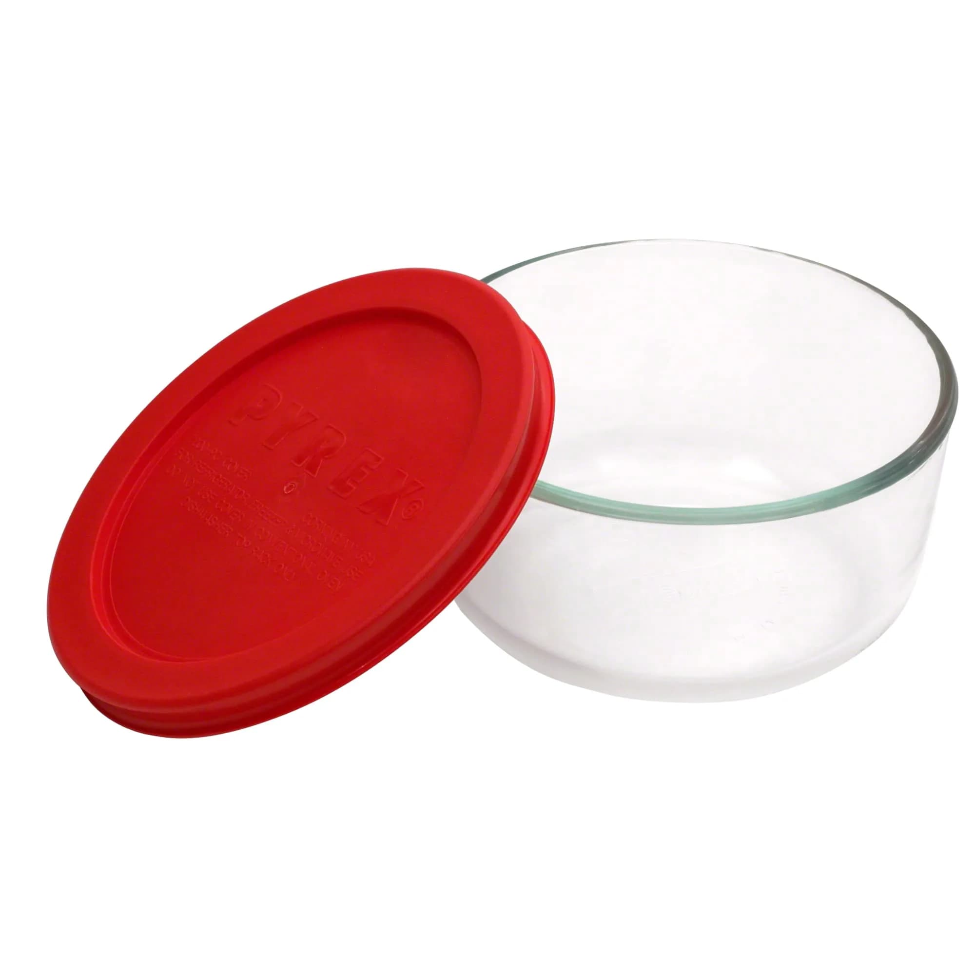 Pyrex Simply Store 2 Cup Round Glass Food Storage Container with Lid | Airtight & Leak Resistant - view 2