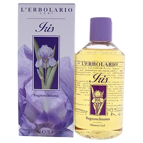 L'Erbolario Iris Shower Gel 250ml (8.4 Fl Oz) | Moisturizing Body Wash for Delicate Skin thumbnail 1