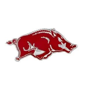 aminco NCAA Arkansas Razorbacks Team Logo Pin | Unisex Collectible Badge 1.0" x 1.5" thumbnail 2