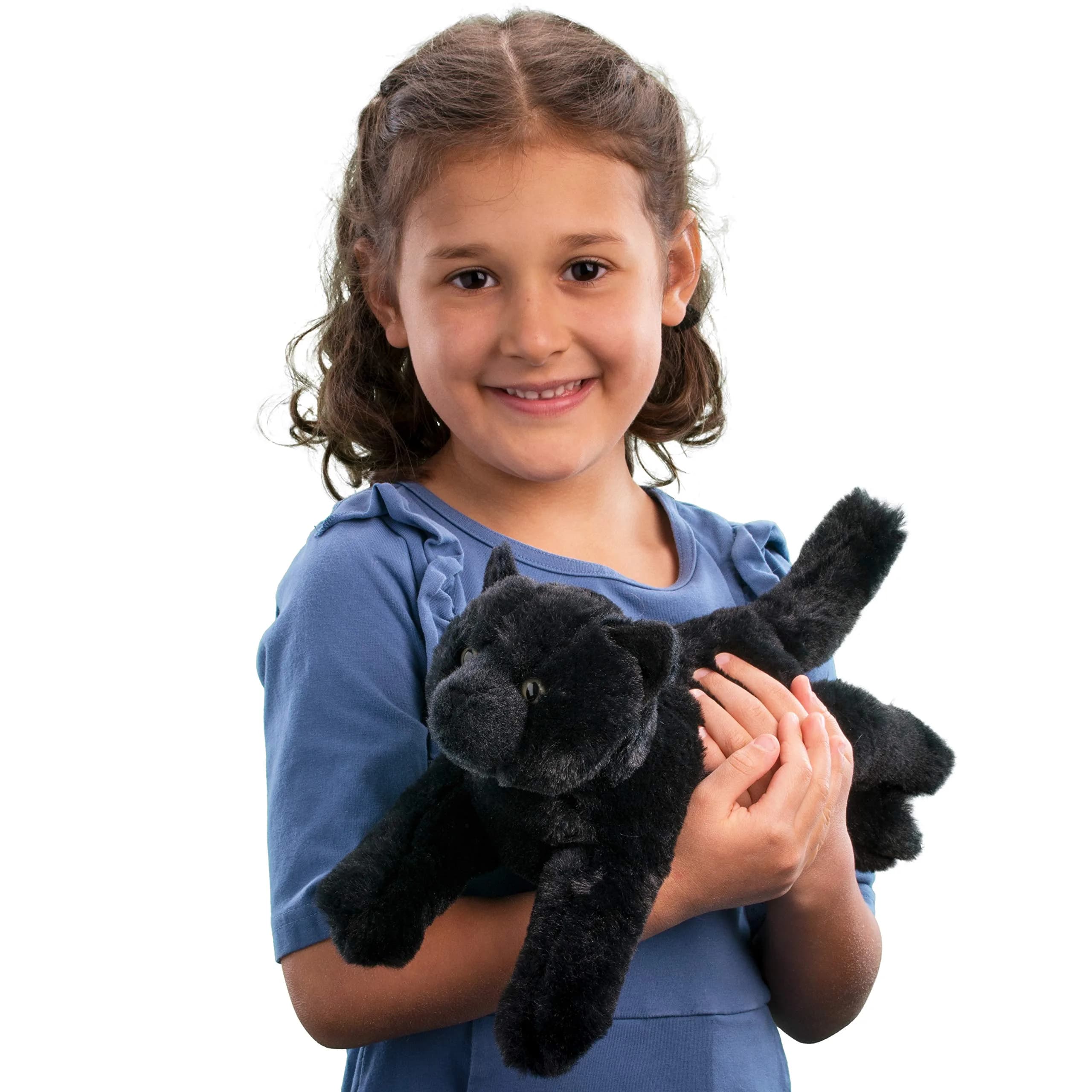 Douglas Tug Black Cat Plush Stuffed Animal 36 cm (14") | ASTM-Tested for Ages 2+ - view 2