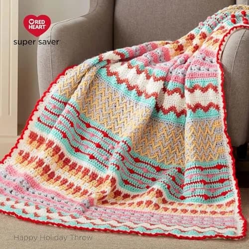 Red Heart Super Saver Yarn 364 yards | Medium Worsted Acrylic for All Projects thumbnail 7