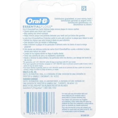 Oral-B Essential Mint Floss 50m (150m Total) | Cleans Where Brushes Can't Reach thumbnail 2