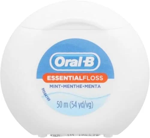 Oral-B Essential Mint Floss 50m (150m Total) | Cleans Where Brushes Can't Reach thumbnail 3