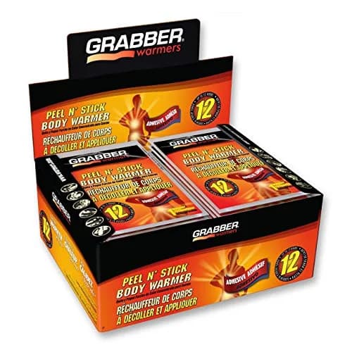 Grabber Body Warmer Peel N' Stick 40-Count | 12+ Hours Odorless Heat, Non-Toxic, TSA Approved thumbnail 1