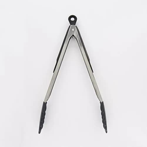 OXO Good Grips 12-Inch Tongs with Silicone Head | Heat Resistant to 600°F, Non-Stick Safe, Dishwasher Safe thumbnail 5