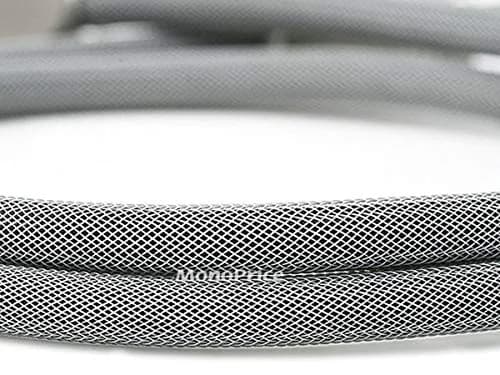 Monoprice Premium S/PDIF Toslink Digital Optical Audio Cable 4.57m (15ft) | Heavy Duty Mesh Jacket, Metal Connector Heads, For Home Theater & More thumbnail 3
