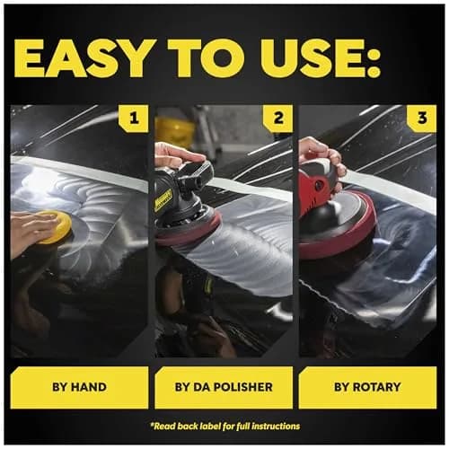 Meguiar's Mirror Glaze M105 Ultra-Cut Compound 237ml (8 oz) | Heavy Cut for Scratches & Swirls thumbnail 5