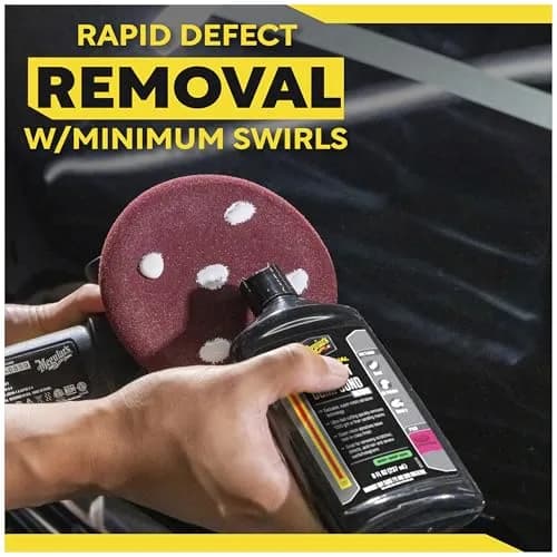 Meguiar's Mirror Glaze M105 Ultra-Cut Compound 237ml (8 oz) | Heavy Cut for Scratches & Swirls thumbnail 7