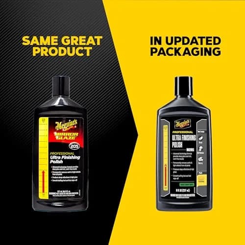 Meguiar's M205 Mirror Glaze Ultra Finishing Polish 8 Oz | Swirl Remover for High Gloss - view 2