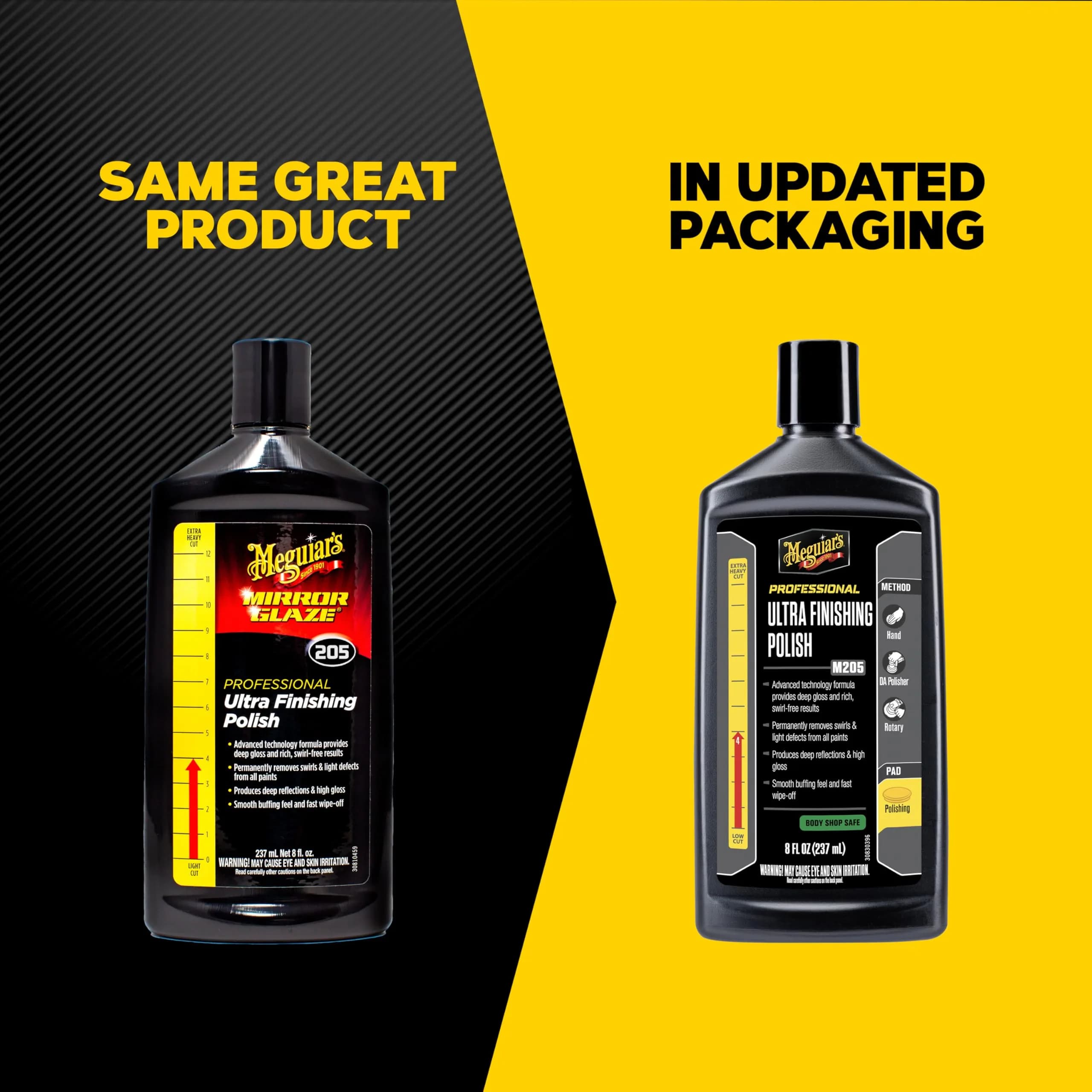 Meguiar's Mirror Glaze Ultra Finishing Polish 237ml (8 Fl Oz) | Swirl-Free High Gloss - view 2