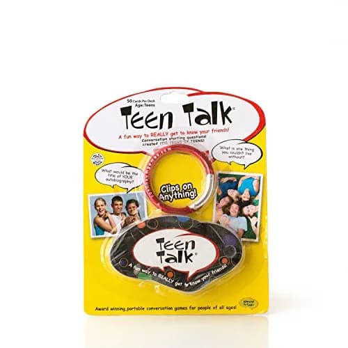 Continuum Games Teen Talk, Portable Car Travel Conversation Game | 100 Questions for Teens thumbnail 1
