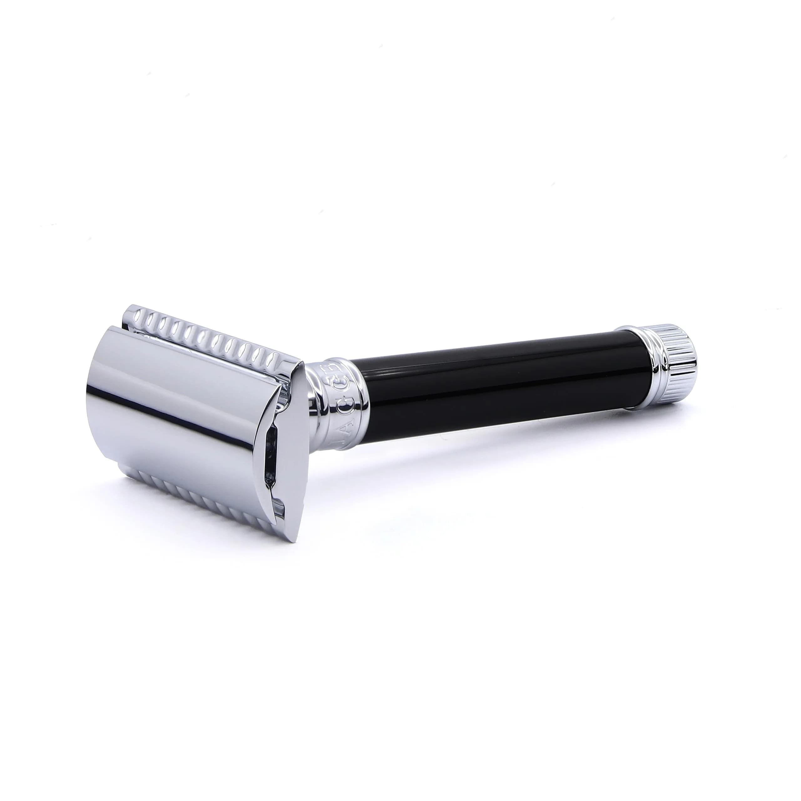 Edwin Jagger DE86 Classic Double Edge Safety Razor for Men & Women | 93mm (3.7") Length - view 5