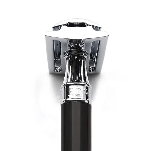 Edwin Jagger DE86 Classic Double Edge Safety Razor for Men & Women | 93mm (3.7") Length thumbnail 2