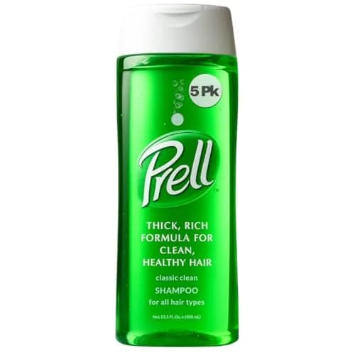 Prell Original Green Shampoo – Classic Clean Deep Cleansing Shampoo for Men & Women | 400ml (13.5 Fl Oz) | Pack of 5 thumbnail 1