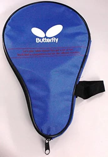 Butterfly B401 Shakehand Table Tennis Racket Set with Case | 5-Ply Wood Blade, Yuki Rubber, Flared Handle thumbnail 4