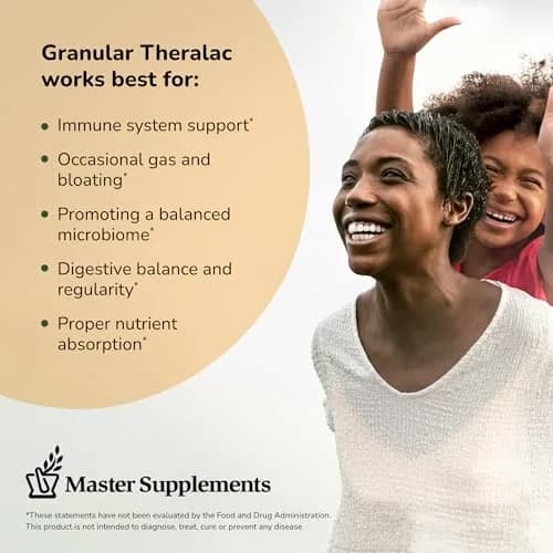 Granular Theralac 1.05 oz | Multi-Strain Probiotic Powder for Gut & Kids thumbnail 5