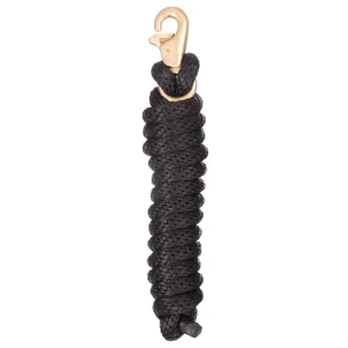 Tough 1 Poly Lead with Replaceable Triggerbull Snap - Black | 8 1/2' | Durable poly rope, easy hardware replacement thumbnail 1