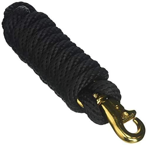 Tough 1 Poly Lead with Replaceable Triggerbull Snap - Black | 8 1/2' | Durable poly rope, easy hardware replacement thumbnail 2