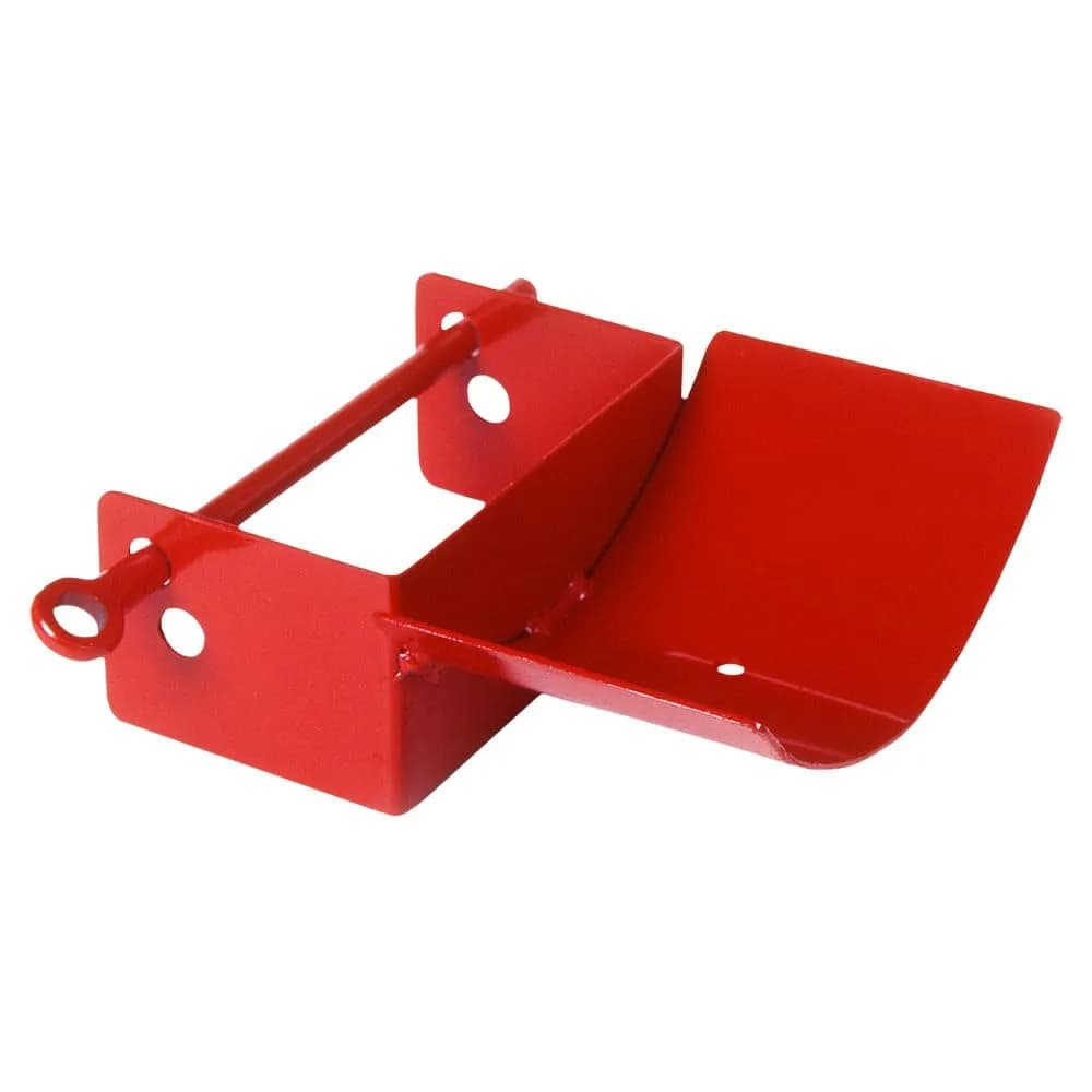 Tough 1 EquiRoyal Jump Cup, Blue (2-Pack) | Heavy Duty Metal Construction for Arena Stability — Red