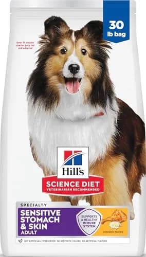 Hill's Science Diet Sensitive Stomach & Skin Dry Dog Food Chicken Recipe 13.6 kg (30 lb) | Veterinarian Recommended — Chicken