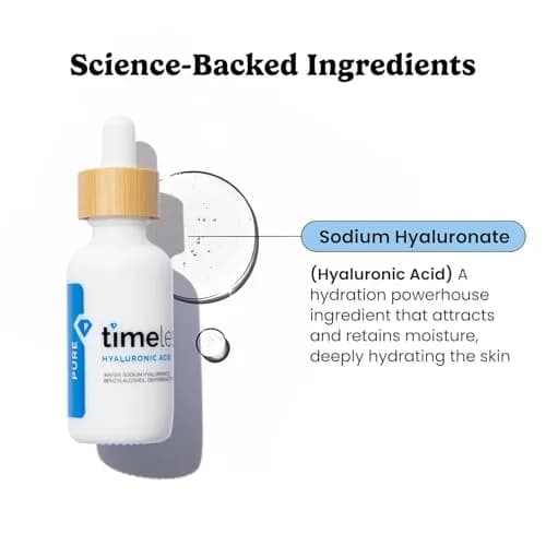 Timeless Hyaluronic Acid Serum 2 fl oz | Hydrating & Pure for All Skin Types thumbnail 2