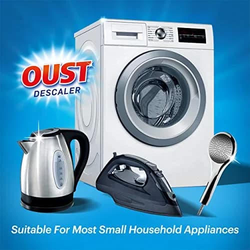 Oust All Purpose Descaler 75g | Lime Scale Removal for Coffee & Kettles, 3 Sachets thumbnail 2