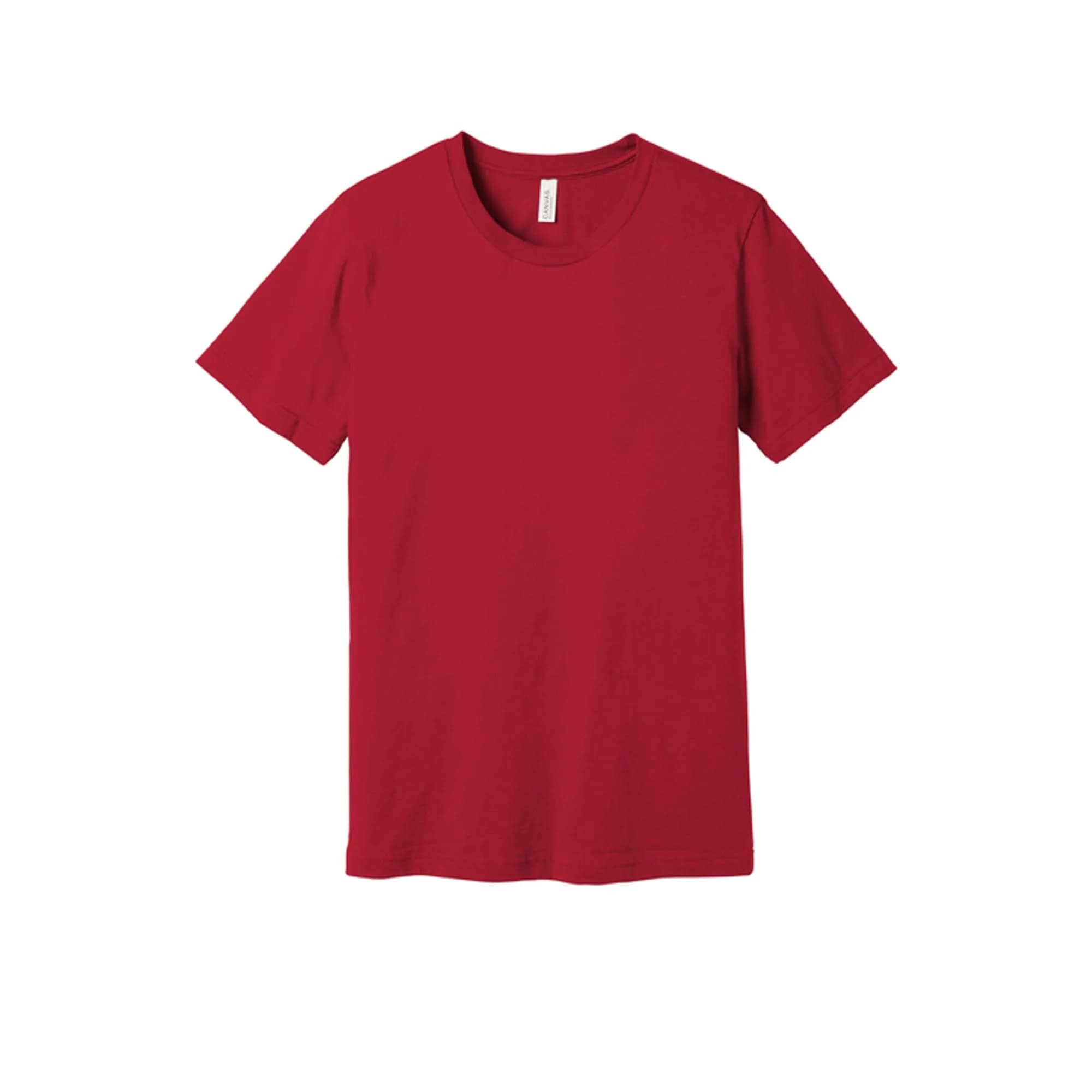 Bella + Canvas Jersey Short Sleeve Tee | 100% Airlume Cotton, Casual Fit, Medium (M) - main product image