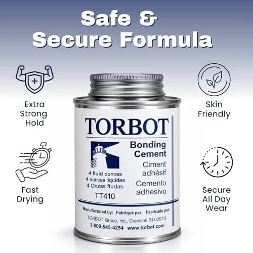 Torbot Liquid Bonding Cement 236ml (8 Fl Oz) | Extra Strong Adhesive for Ostomy Appliances thumbnail 2