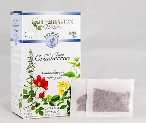 Celebration HERBALS Cranberries Pure Quality 24, Count | Tart, refreshing herbal tea with antioxidant support in India thumbnail 2