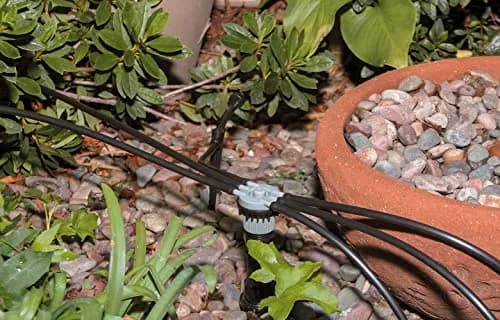 Rain Bird 6-Port Free Flow Drip Irrigation Manifold 1/2" NPT x 1/4" Drip | Connects Six 1/4" Drip Tubes to 1/2" Riser thumbnail 2