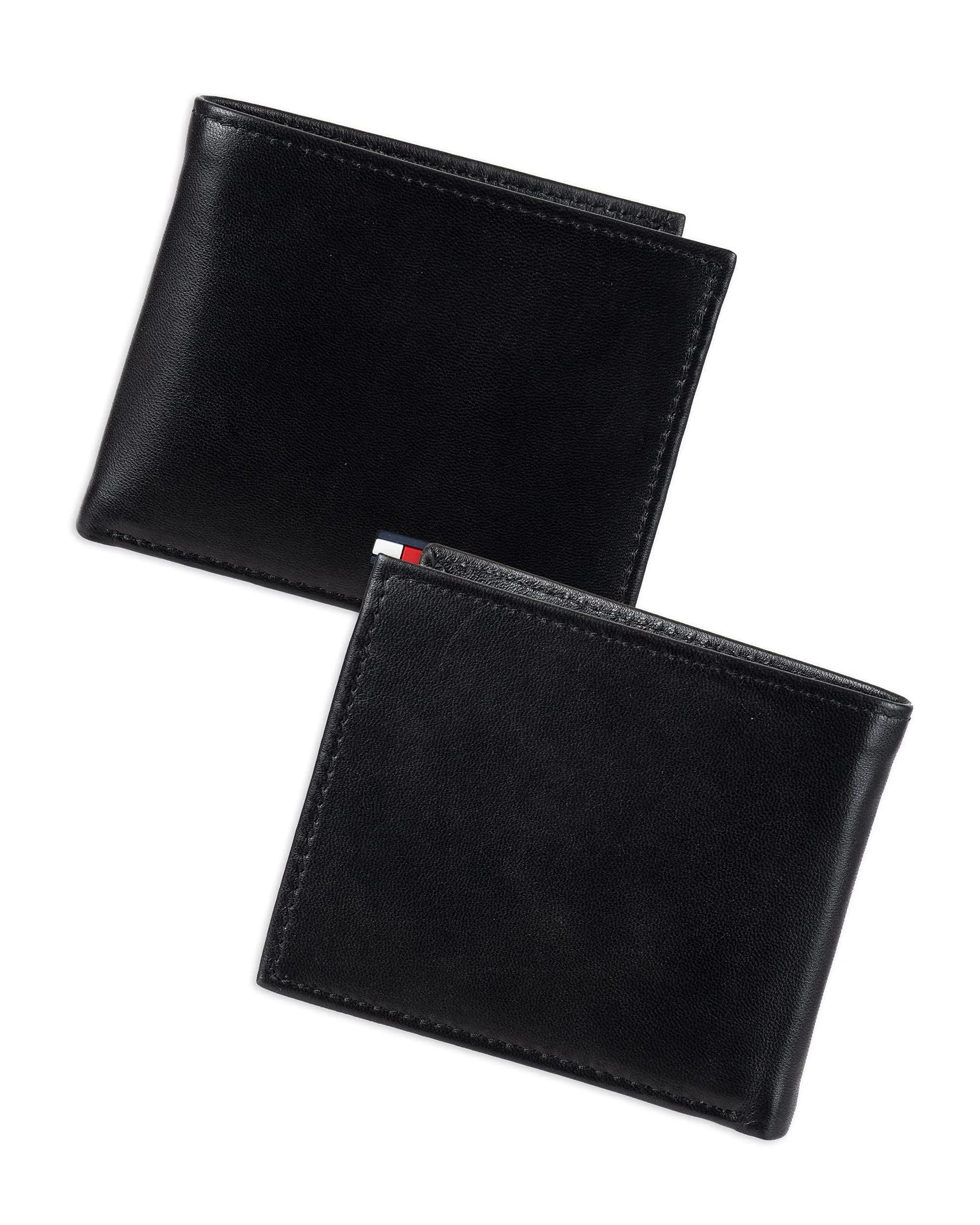 Tommy Hilfiger Genuine Leather Slim Bifold Wallet with Coin Pocket | RFID Blocking - view 2