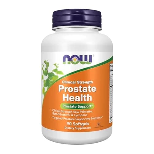 NOW Prostate Health Softgels 90 Count | Clinical Strength Botanicals & Nutrients Support thumbnail 1