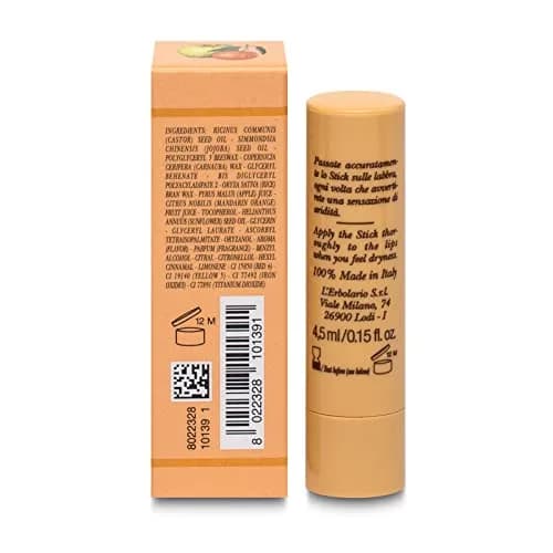 L'Erbolario Lip Gloss Apple Mandarin 0.15 oz | Soothing, Hydrating with Subtle Shine thumbnail 5