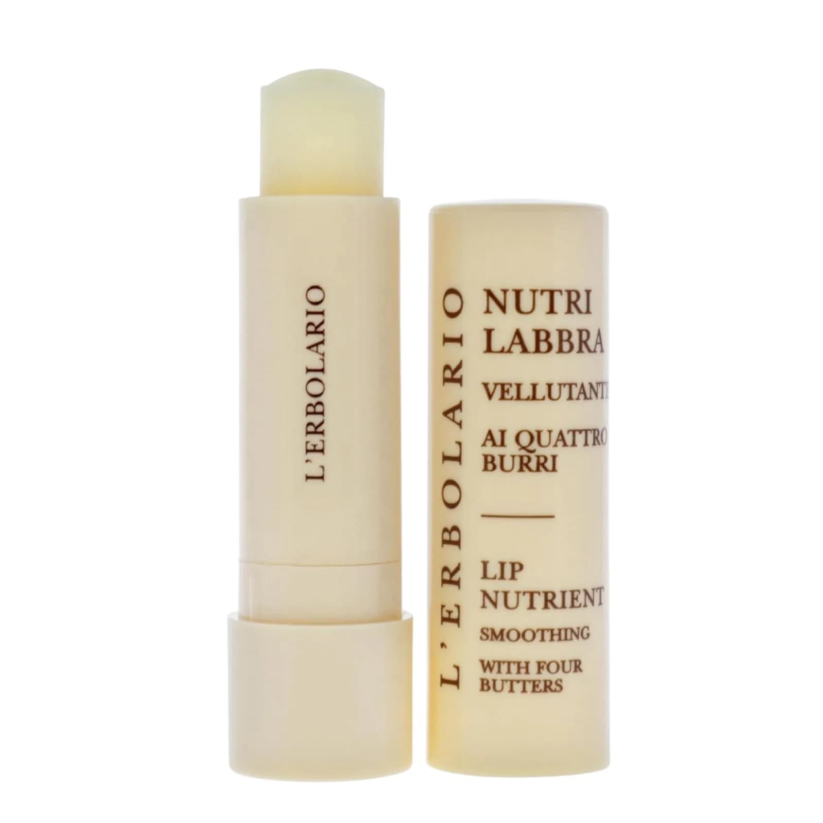 L'Erbolario Lip Nutrient - Smoothing Lip Stick with Four Butters - 0.15 oz | Moisturizing & Replenishing Lip Care - main product image