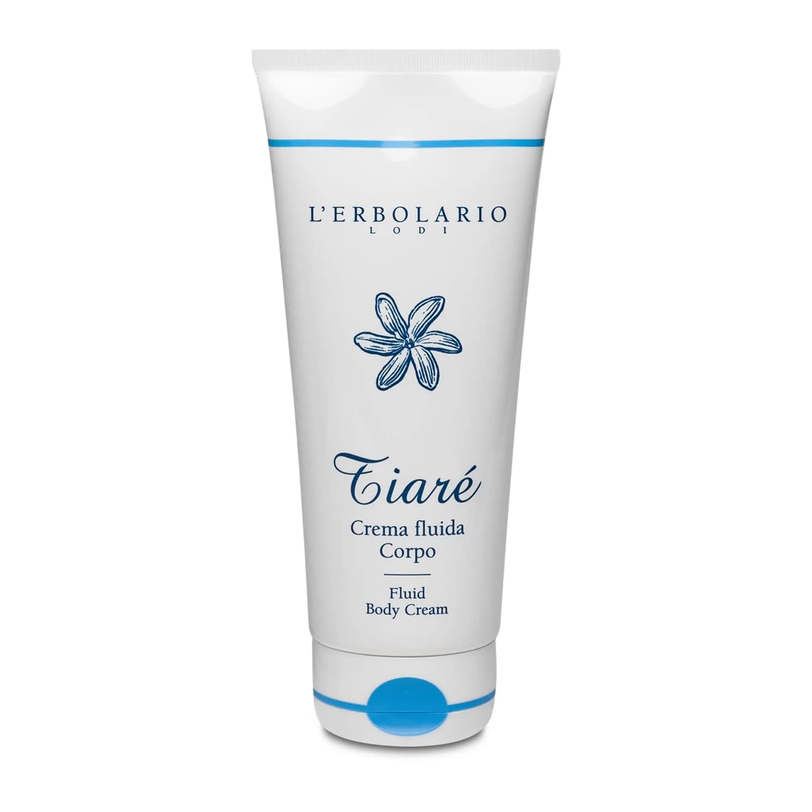 L’Erbolario Fluid Body Cream – Moisturizing Body Butter – Nourishing Cream for Even Tone – Skin Care with Shea Butter, Coconut Milk – Tiaré - 6.7 oz — Cranberry