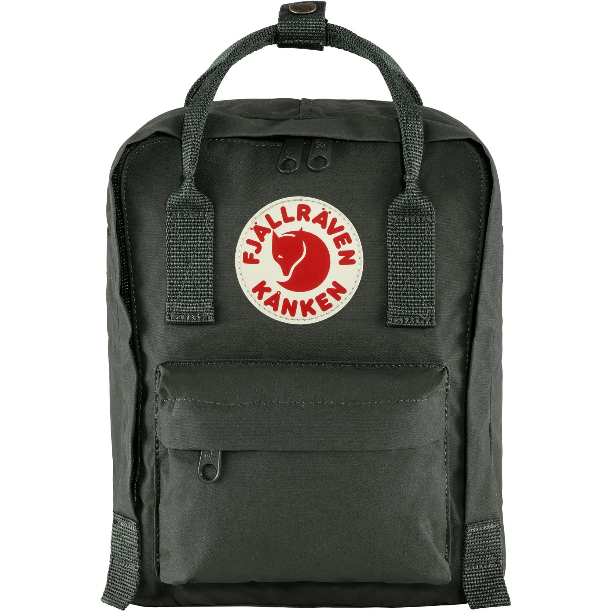 Fjällräven Kånken Mini Backpack 7 L (29 cm) | Durable Vinylon Fabric for Everyday Travel — Forest Green