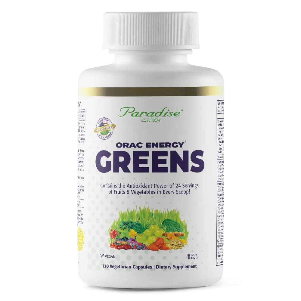Paradise Herbs & Essentials ORAC Energy Superfood Capsules 120 Ct | Organic, Gluten-Free, Vegan