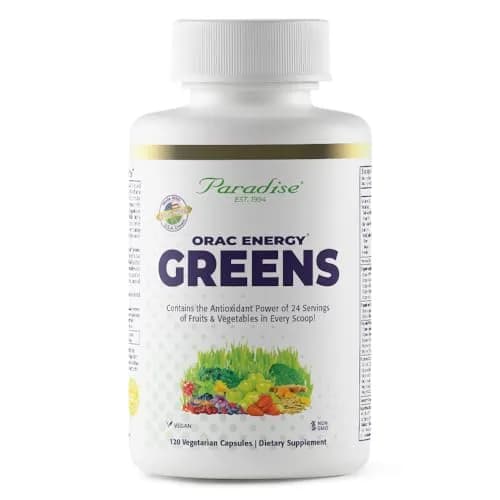 Paradise Herbs & Essentials ORAC Energy Superfood Capsules 120 Ct | Organic, Gluten-Free, Vegan thumbnail 1
