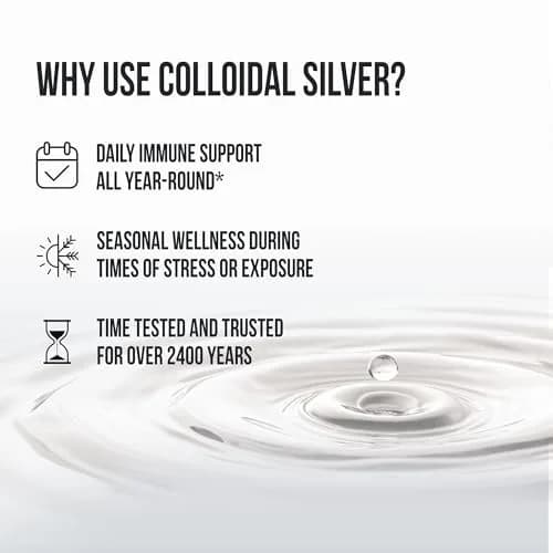 Sovereign Silver Kids Immune Support, Colloidal Silver, 4 fl oz (118 mL) | Gentle immune aid for children 4+ thumbnail 5