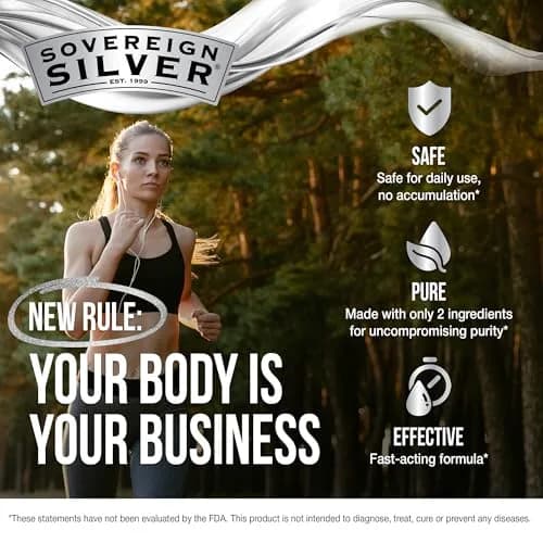Sovereign Silver Kids Immune Support, Colloidal Silver, 4 fl oz (118 mL) | Gentle immune aid for children 4+ thumbnail 3