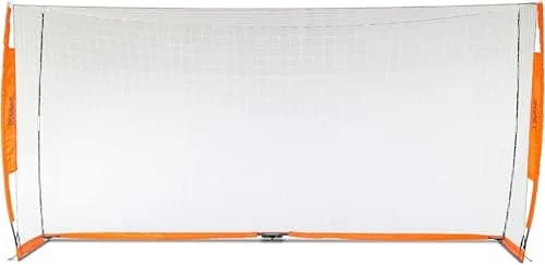 Bownet Folding Soccer Goal, Pop-Up Net with Carry Bag - 7'H x 14'W | Portable, Easy Setup for Indoor & Outdoor Play thumbnail 1